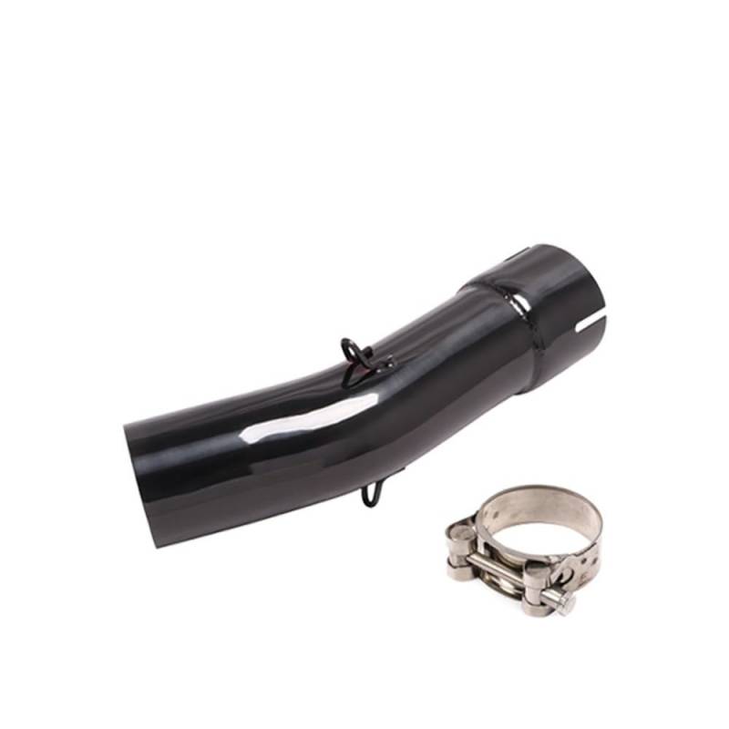 BIKKJBK Motorrad Schalldämpfer Modifizierter Motorradauspuff, 51 Mm Schalldämpfer Verbindungsrohr, Slip-on Für SV650 SV 650 2003–2015 von BIKKJBK