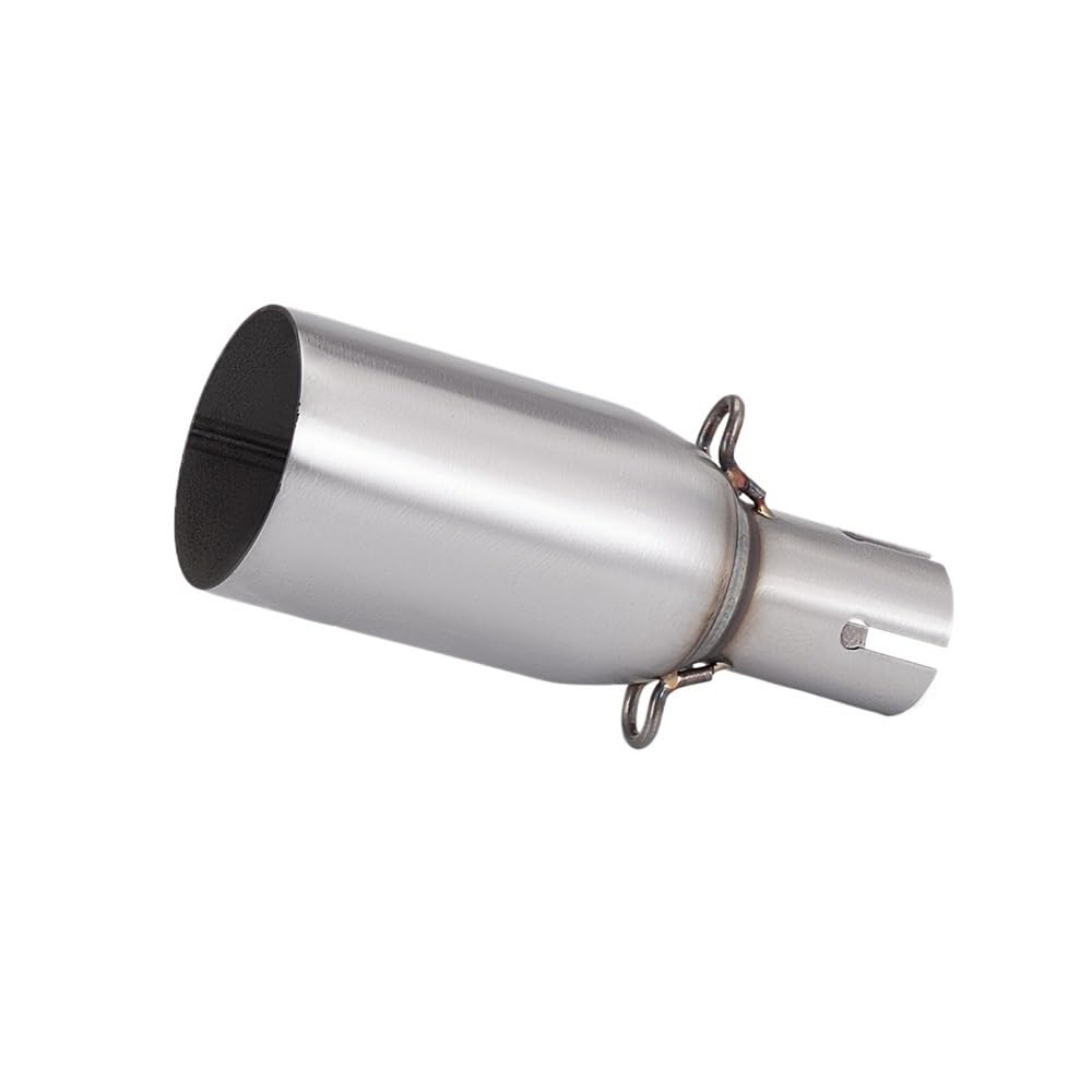 BIKKJBK Motorrad Schalldämpfer Modifiziertes Motorrad-Auspuffrohr, Verschiedene Größen, Passend Für 28–45 Mm Adapter, 51 Mm Mittelverbindungsrohr BIKKJBK Motorrad Schalldämpfer Modifiziertes Motorrad-Auspuffrohr, Verschiedene Größen, Passend Für 28–45 Mm Adapter, 51 Mm Mittelverbindungsrohr von BIKKJBK