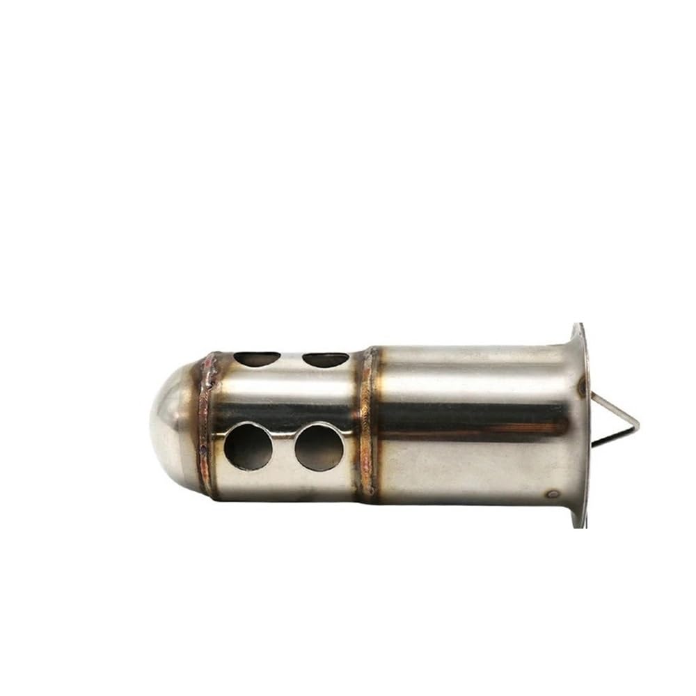 BIKKJBK Motorrad Schalldämpfer Motorrad 51 Mm 60 Mm Einlass-Auspuff-Schalldämpfer, Verstellbarer Schalldämpfer, Geräusch-Sound-Eliminator Vorne BIKKJBK Motorrad Schalldämpfer Motorrad 51 Mm 60 Mm Einlass-Auspuff-Schalldämpfer, Verstellbarer Schalldämpfer, Geräusch-Sound-Eliminator Vorne von BIKKJBK
