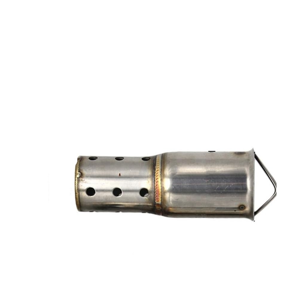 BIKKJBK Motorrad Schalldämpfer Motorrad 51 Mm 60 Mm Einlass-Auspuff-Schalldämpfer, Verstellbarer Schalldämpfer, Geräusch-Sound-Eliminator Vorne BIKKJBK Motorrad Schalldämpfer Motorrad 51 Mm 60 Mm Einlass-Auspuff-Schalldämpfer, Verstellbarer Schalldämpfer, Geräusch-Sound-Eliminator Vorne von BIKKJBK