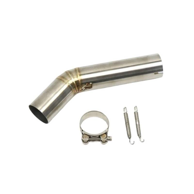 BIKKJBK Motorrad Schalldämpfer Motorrad Auspuff Adapter Mittleren Link Rohr Verbinden Schalldämpfer Slip-on Für K5 K6 K7 K11 GSXR600 GSXR750 GSXR1000 GSR750 von BIKKJBK