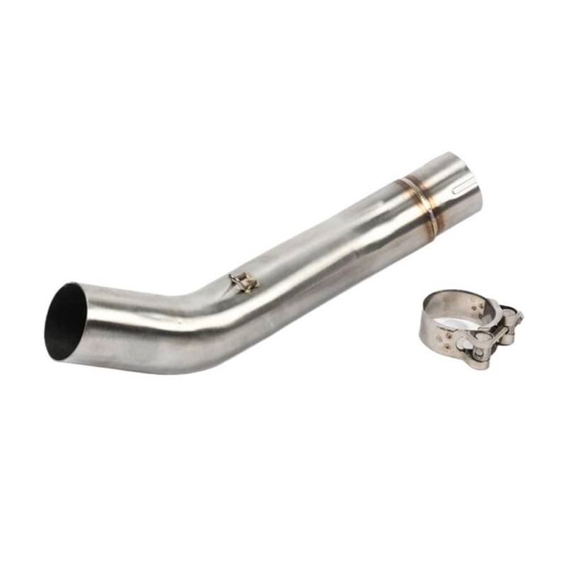 BIKKJBK Motorrad Schalldämpfer Motorrad-Auspuff-Mittelverbindungsrohr Slip-on Für BN302 TNT300 2014 2015 2016 2017 2018 Edelstahl-Auspuffrohr von BIKKJBK