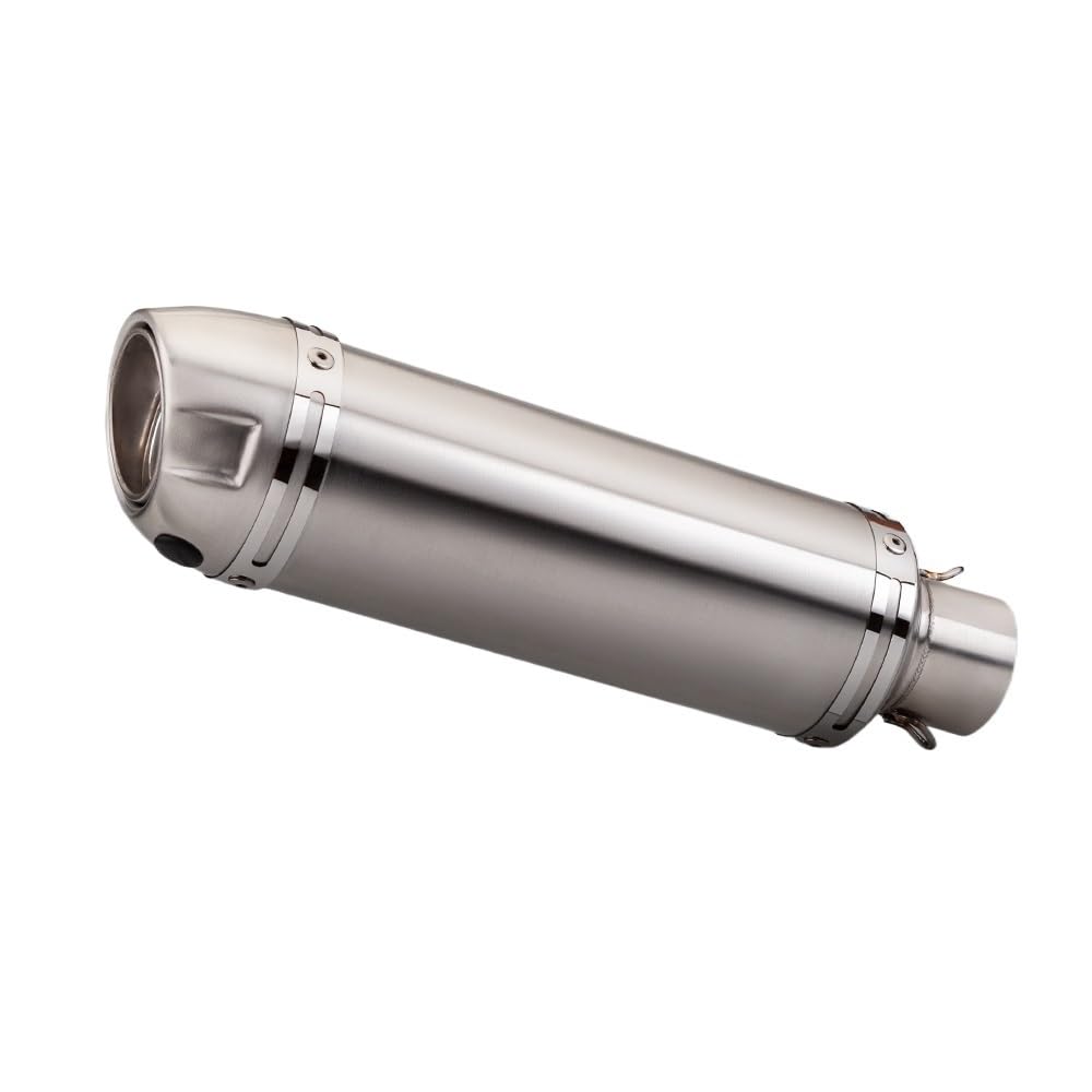 BIKKJBK Motorrad Schalldämpfer Motorrad Auspuff Universal 51mm Auspuff Schalldämpfer Rohr Gefälschte Carbon Auspuff Mit BIKKJBK Motorrad Schalldämpfer Motorrad Auspuff Universal 51mm Auspuff Schalldämpfer Rohr Gefälschte Carbon Auspuff Mit von BIKKJBK