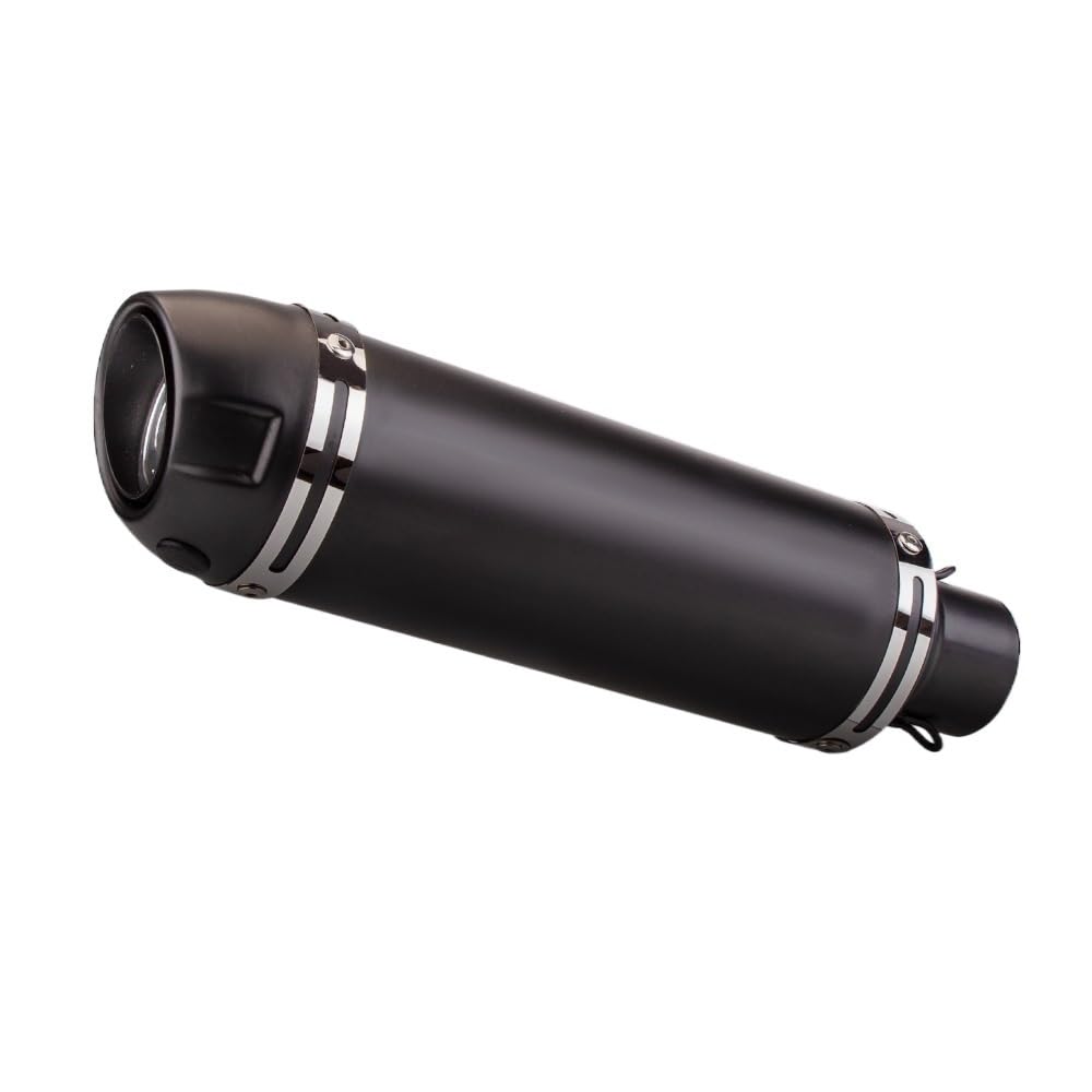 BIKKJBK Motorrad Schalldämpfer Motorrad Auspuff Universal 51mm Auspuff Schalldämpfer Rohr Gefälschte Carbon Auspuff Mit BIKKJBK Motorrad Schalldämpfer Motorrad Auspuff Universal 51mm Auspuff Schalldämpfer Rohr Gefälschte Carbon Auspuff Mit von BIKKJBK