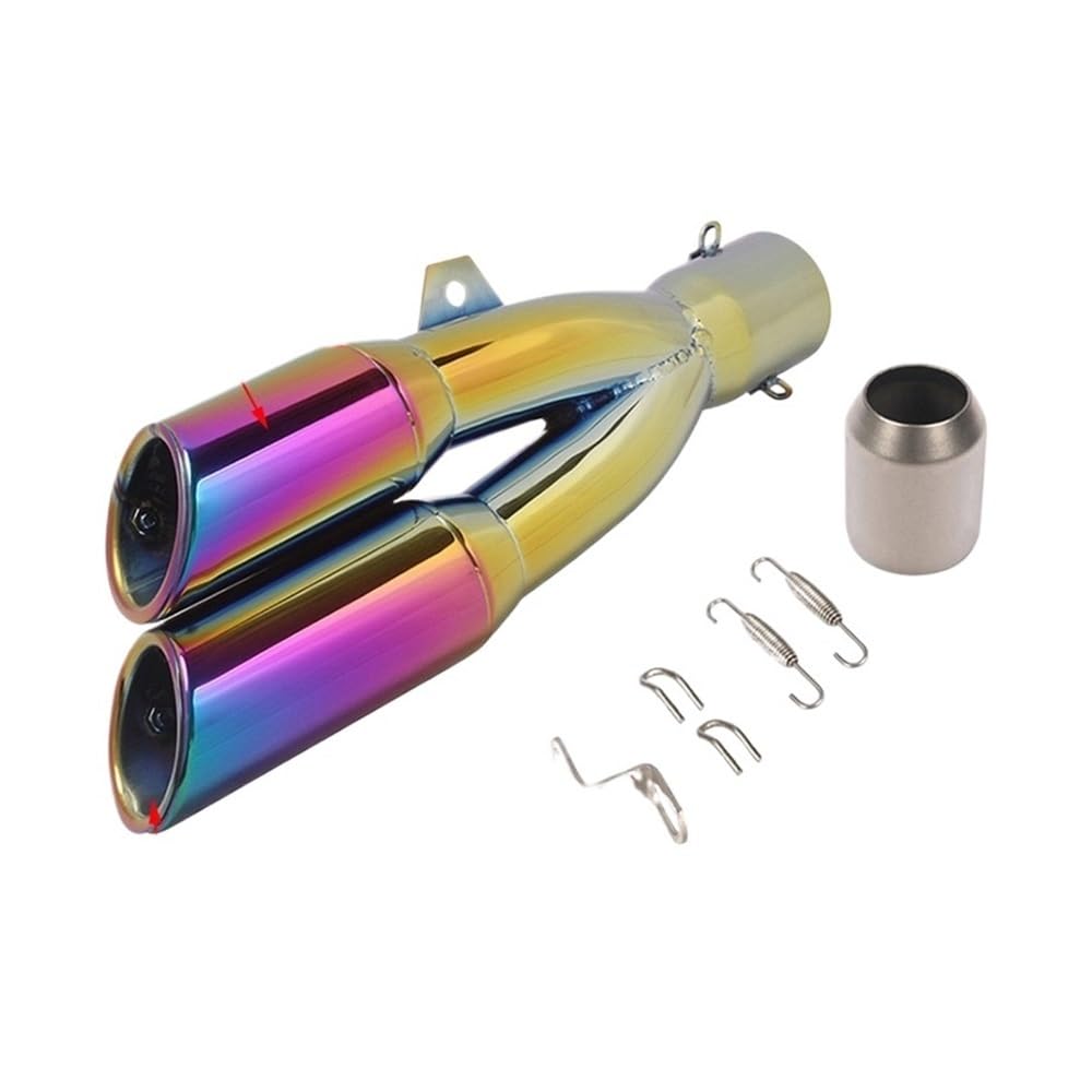 BIKKJBK Motorrad Schalldämpfer Motorrad Auspuffrohr Modifizierte Motorrad 51mm Schalldämpfer Für NI&nja 250 400 Für YZF R3mt07 09 Für CBR 650r 1000RR S1000RR R6 BIKKJBK Motorrad Schalldämpfer Motorrad Auspuffrohr Modifizierte Motorrad 51mm Schalldämpfer Für NI&nja 250 400 Für YZF R3mt07 09 Für CBR 650r 1000RR S1000RR R6 von BIKKJBK