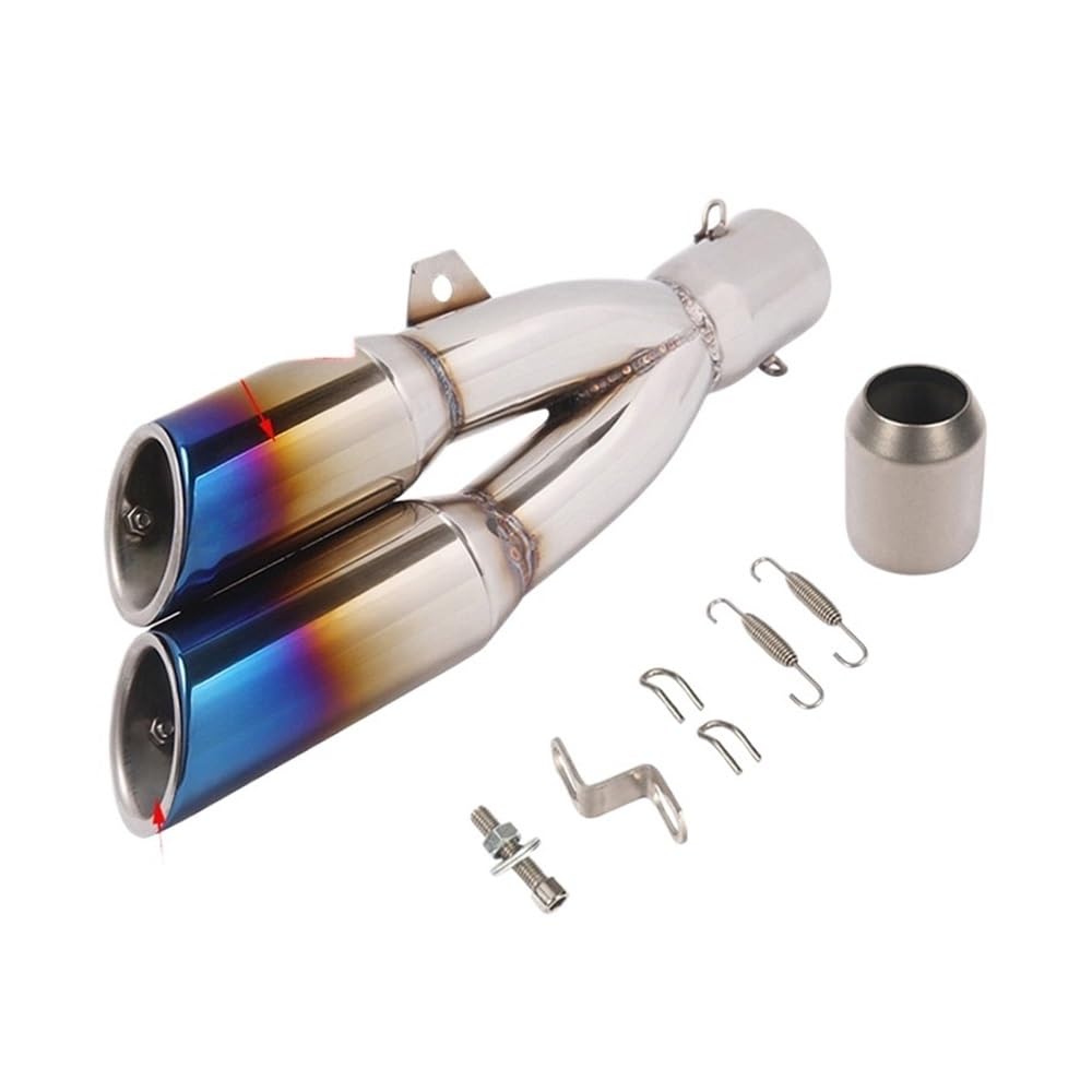 BIKKJBK Motorrad Schalldämpfer Motorrad Auspuffrohr Modifizierte Motorrad 51mm Schalldämpfer Für NI&nja 250 400 Für YZF R3mt07 09 Für CBR 650r 1000RR S1000RR R6 BIKKJBK Motorrad Schalldämpfer Motorrad Auspuffrohr Modifizierte Motorrad 51mm Schalldämpfer Für NI&nja 250 400 Für YZF R3mt07 09 Für CBR 650r 1000RR S1000RR R6 von BIKKJBK
