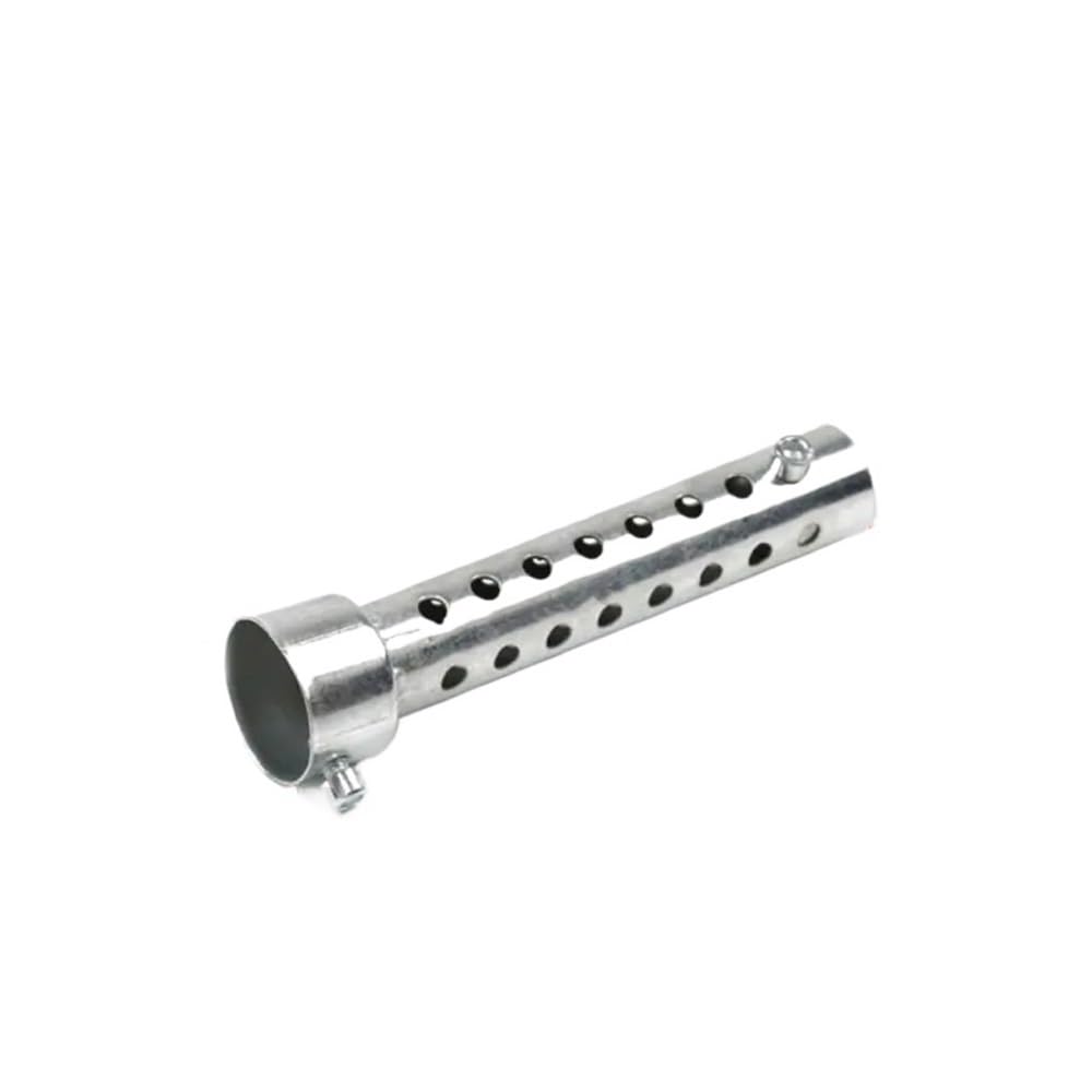 BIKKJBK Motorrad Schalldämpfer Motorrad-Auspuffschalldämpfer, Eisen-Eliminator, Geräuschverstellbar, Universeller Schallwandeinsatz, 35 Mm/42 Mm/45 Mm/48 Mm/60 Mm von BIKKJBK