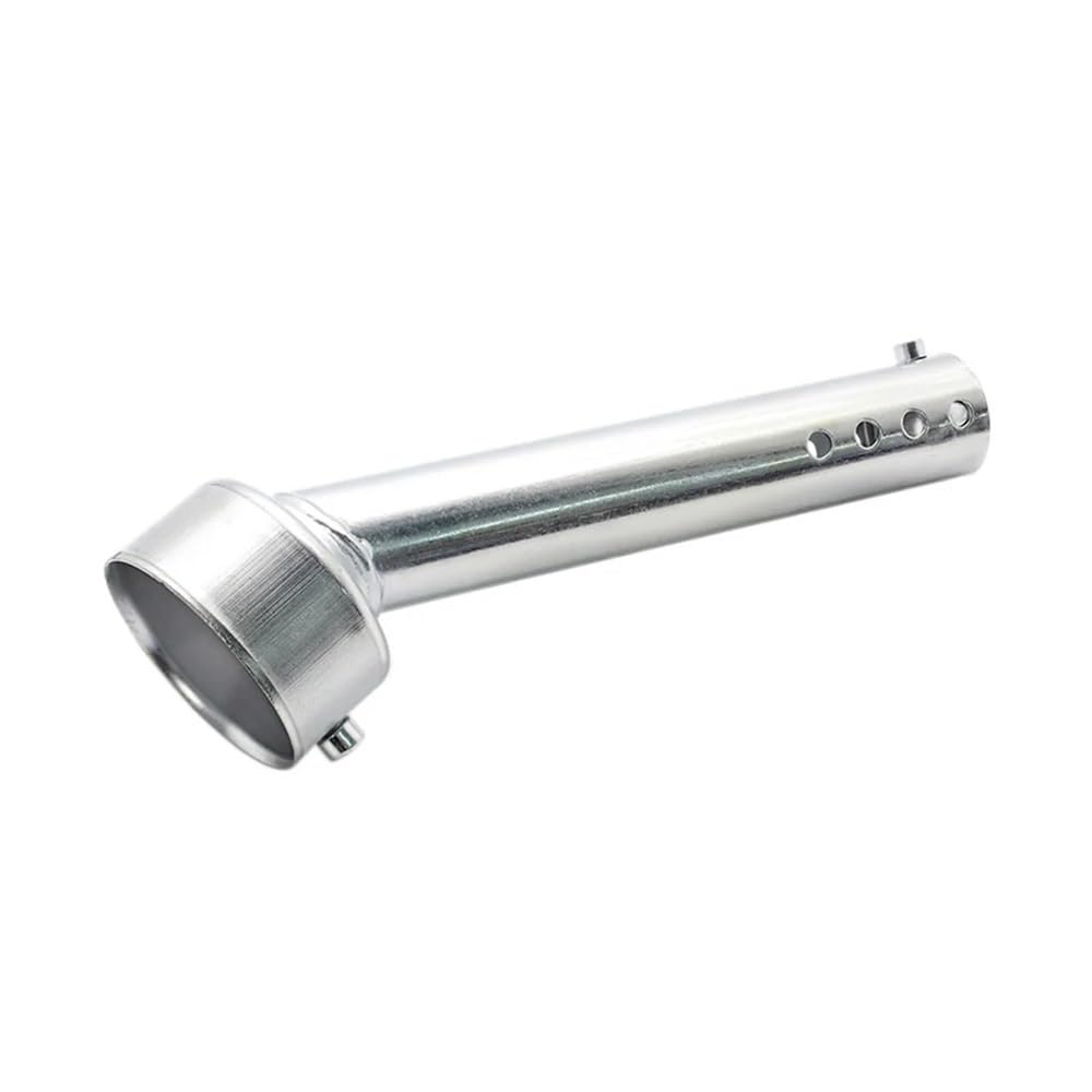 BIKKJBK Motorrad Schalldämpfer Motorrad-Auspuffschalldämpfer, Verstellbarer Schalldämpfer, Geräuschunterdrückung, Universell, 48 Mm von BIKKJBK