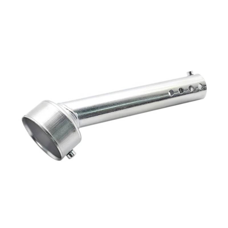 BIKKJBK Motorrad Schalldämpfer Motorrad-Auspuffschalldämpfer, Verstellbarer Schalldämpfer, Geräuschunterdrückung, Universell, 48 Mm von BIKKJBK