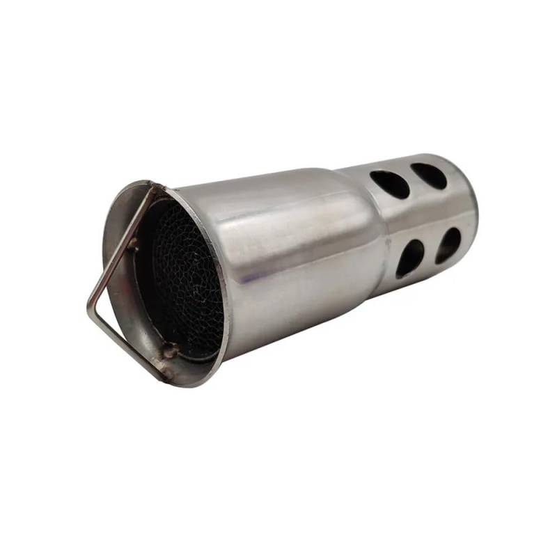 BIKKJBK Motorrad Schalldämpfer Motorrad Schalldämpfer Noise Sound Eliminator Auspuff Schalldämpfer Für MSX 125 CB650R CB125R XADV X ADV 750 X11 ST1300 von BIKKJBK