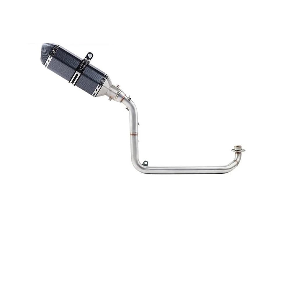 BIKKJBK Motorrad Schalldämpfer Motorrad Volle Auspuff Mittelrohr Slip Auf Für GROM MSX 125 MSX125 2012-2016 Auspuff BIKKJBK Motorrad Schalldämpfer Motorrad Volle Auspuff Mittelrohr Slip Auf Für GROM MSX 125 MSX125 2012-2016 Auspuff von BIKKJBK