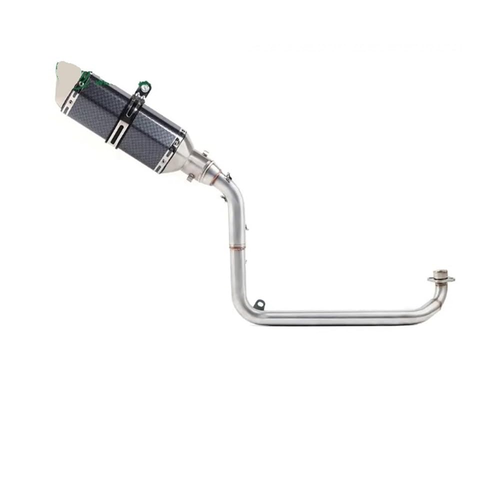 BIKKJBK Motorrad Schalldämpfer Motorrad Volle Auspuff Mittelrohr Slip Auf Für GROM MSX 125 MSX125 2012-2016 Auspuff BIKKJBK Motorrad Schalldämpfer Motorrad Volle Auspuff Mittelrohr Slip Auf Für GROM MSX 125 MSX125 2012-2016 Auspuff von BIKKJBK
