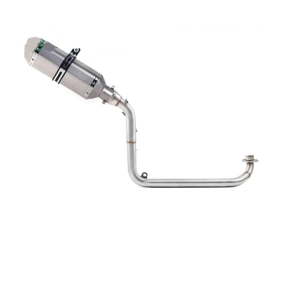BIKKJBK Motorrad Schalldämpfer Motorrad Volle Auspuff Mittelrohr Slip Auf Für GROM MSX 125 MSX125 2012-2016 Auspuff BIKKJBK Motorrad Schalldämpfer Motorrad Volle Auspuff Mittelrohr Slip Auf Für GROM MSX 125 MSX125 2012-2016 Auspuff von BIKKJBK