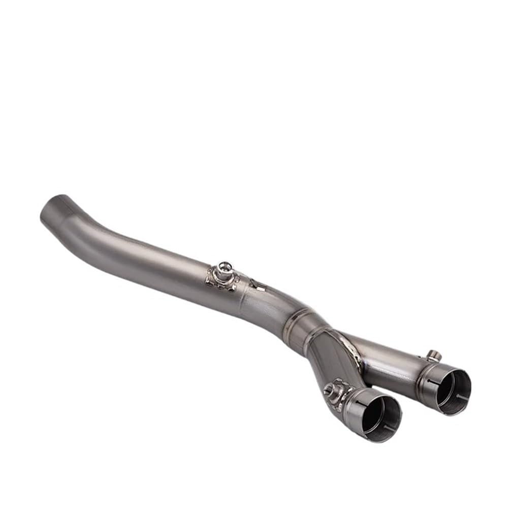 BIKKJBK Motorrad Schalldämpfer Motorradauspuff Mid Link Rohrschalldämpfer Für YZF R1 MT10 FZ-10 2022 2023 BIKKJBK Motorrad Schalldämpfer Motorradauspuff Mid Link Rohrschalldämpfer Für YZF R1 MT10 FZ-10 2022 2023 von BIKKJBK