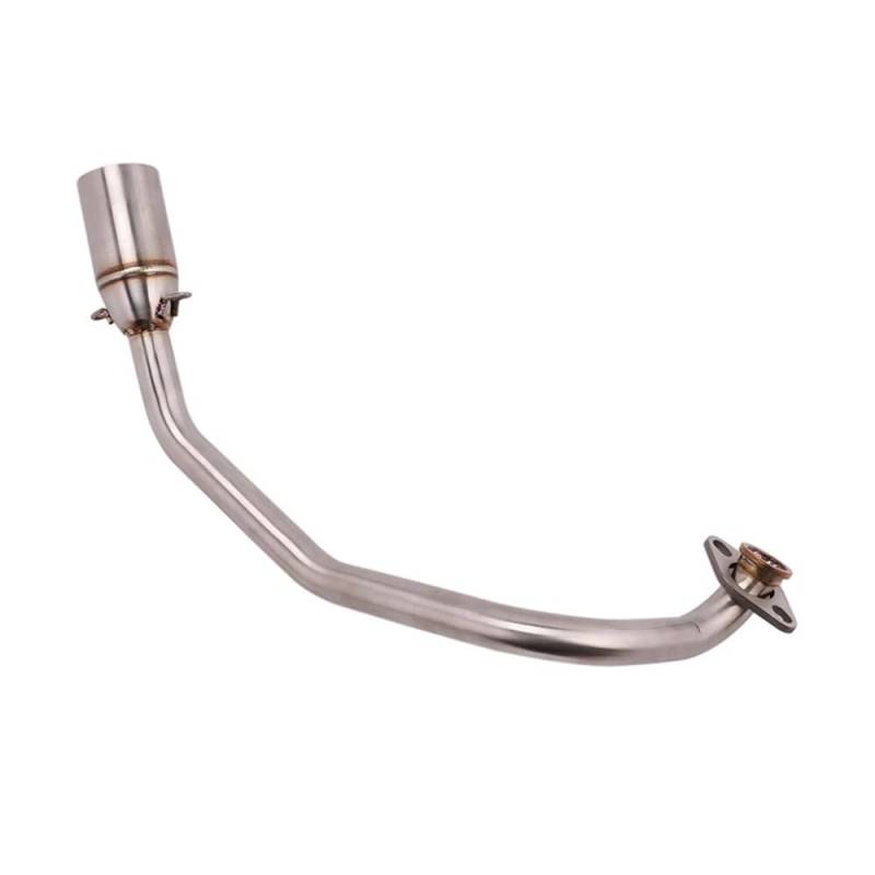 BIKKJBK Motorrad Schalldämpfer Motorradauspuff Slip-On 51mm Schalldämpfer Für X-ADV150 X-ADV 150 X ADV150 Roller Header Tube Front Link Pipe von BIKKJBK