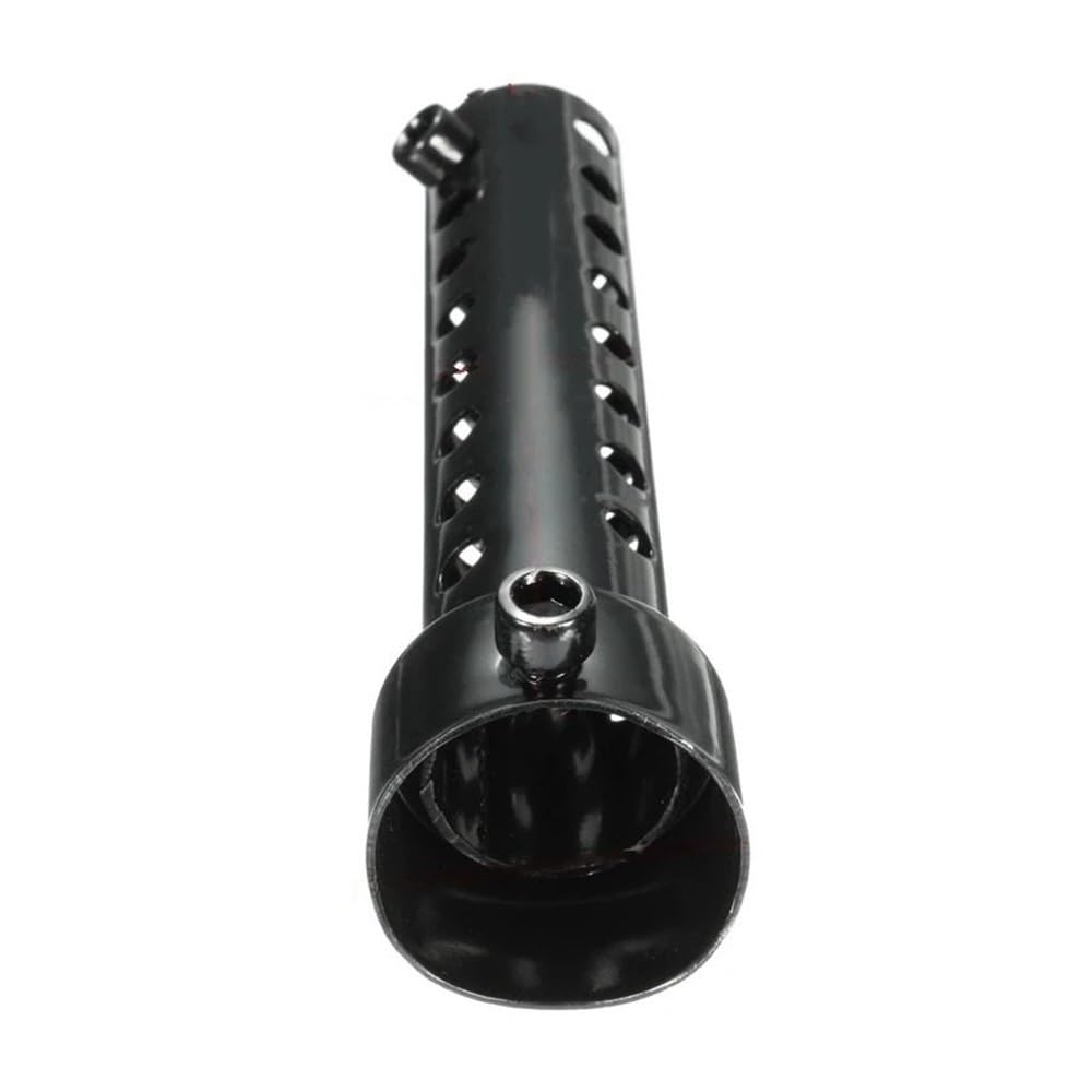 BIKKJBK Motorrad Schalldämpfer Schwarz 35mm/42mm/45mm/48mm/60mm Universal Motorrad Einstellbare Noise Sound Eliminator Auspuff Schalldämpfer BIKKJBK Motorrad Schalldämpfer Schwarz 35mm/42mm/45mm/48mm/60mm Universal Motorrad Einstellbare Noise Sound Eliminator Auspuff Schalldämpfer von BIKKJBK