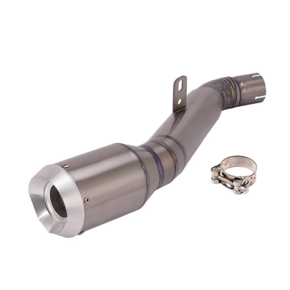 BIKKJBK Motorrad Schalldämpfer Slip Für Für NI&nja ZX-10R ZX10R 2016-2020 Motorrad Legierung Auspuff Geändert Moto Ändern Link Rohr Schalldämpfer BIKKJBK Motorrad Schalldämpfer Slip Für Für NI&nja ZX-10R ZX10R 2016-2020 Motorrad Legierung Auspuff Geändert Moto Ändern Link Rohr Schalldämpfer von BIKKJBK