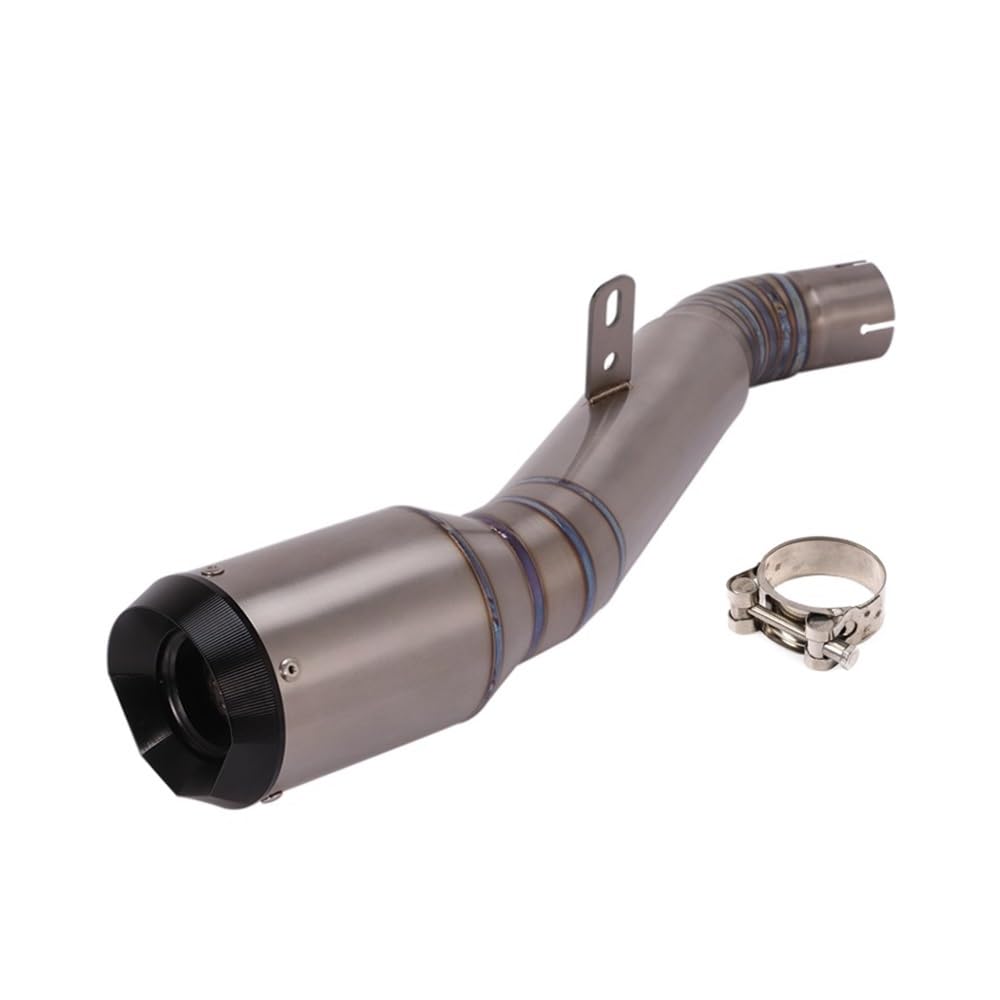 BIKKJBK Motorrad Schalldämpfer Slip Für Für NI&nja ZX-10R ZX10R 2016-2020 Motorrad Legierung Auspuff Geändert Moto Ändern Link Rohr Schalldämpfer BIKKJBK Motorrad Schalldämpfer Slip Für Für NI&nja ZX-10R ZX10R 2016-2020 Motorrad Legierung Auspuff Geändert Moto Ändern Link Rohr Schalldämpfer von BIKKJBK