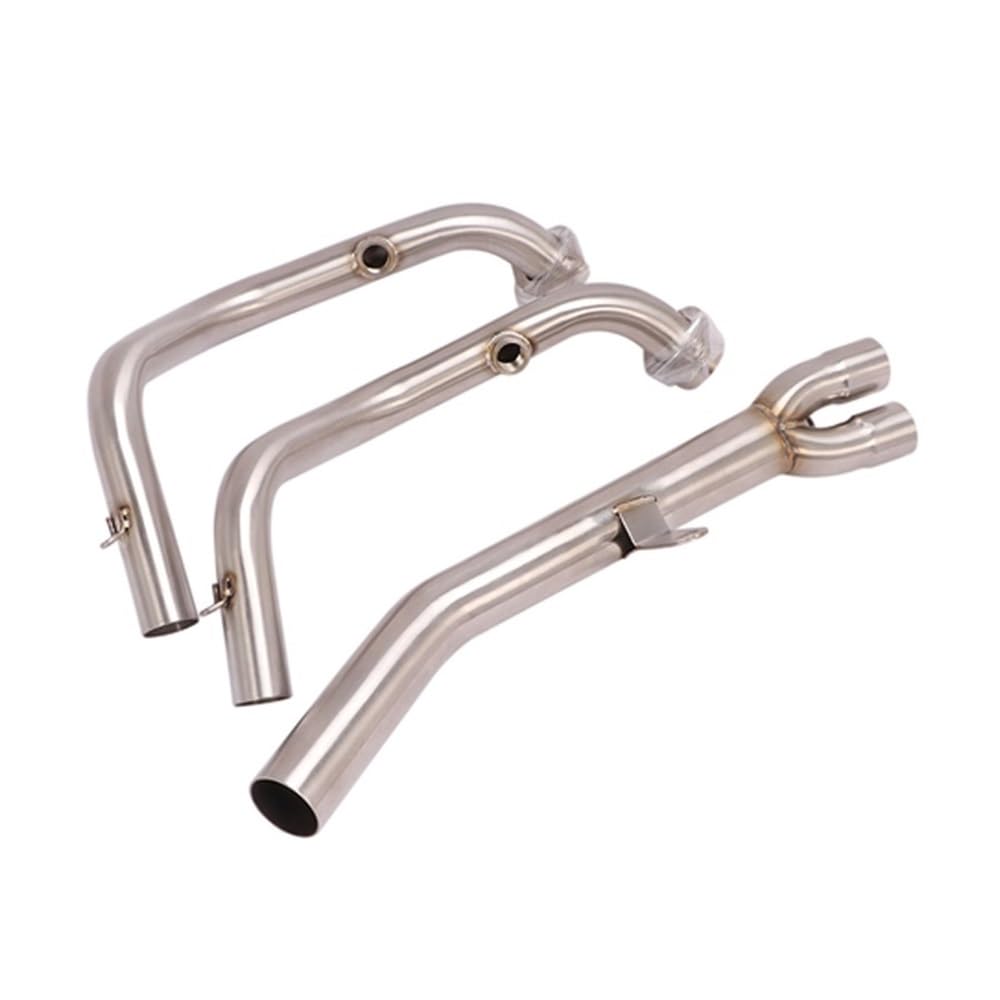 BIKKJBK Motorrad Schalldämpfer Slip On Für 500X ZF500GY Motorradauspuff Geändert Vorne Link Rohr Anschluss Original Moto Schalldämpfer BIKKJBK Motorrad Schalldämpfer Slip On Für 500X ZF500GY Motorradauspuff Geändert Vorne Link Rohr Anschluss Original Moto Schalldämpfer von BIKKJBK