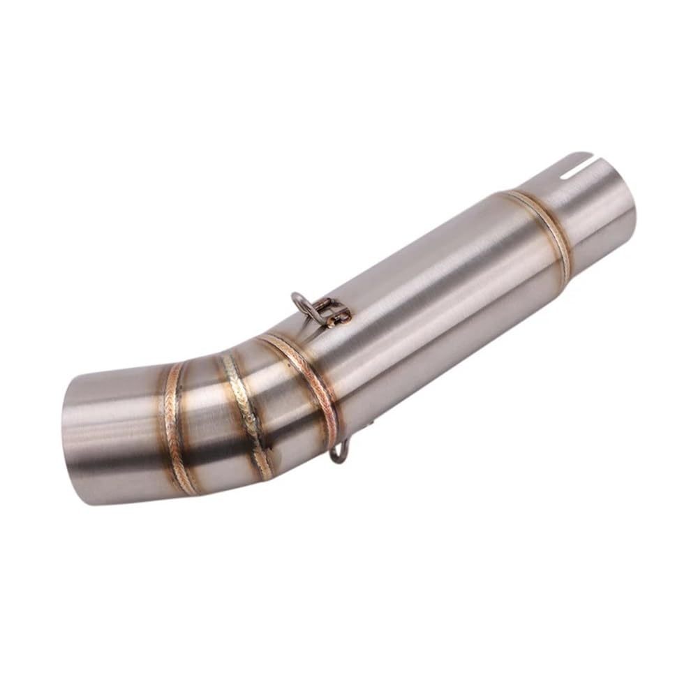 BIKKJBK Motorrad Schalldämpfer Slip-On Für CBF600N CB600 CB600F Für Hornet 600 Motorradauspuff Mitte Link Rohr Anschluss 51mm Moto Schalldämpfer BIKKJBK Motorrad Schalldämpfer Slip-On Für CBF600N CB600 CB600F Für Hornet 600 Motorradauspuff Mitte Link Rohr Anschluss 51mm Moto Schalldämpfer von BIKKJBK