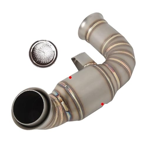 BIKKJBK Motorrad Schalldämpfer Slip On Für CF Moto 800NK 800 NK Motorradauspuff Edelstahl Mid Link Pipe Connect Schalldämpfer BIKKJBK Motorrad Schalldämpfer Slip On Für CF Moto 800NK 800 NK Motorradauspuff Edelstahl Mid Link Pipe Connect Schalldämpfer von BIKKJBK