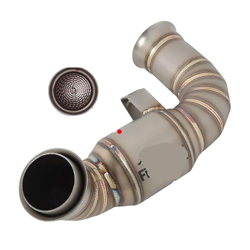 BIKKJBK Motorrad Schalldämpfer Slip On Für CF Moto 800NK 800 NK Motorradauspuff Edelstahl Mid Link Pipe Connect Schalldämpfer BIKKJBK Motorrad Schalldämpfer Slip On Für CF Moto 800NK 800 NK Motorradauspuff Edelstahl Mid Link Pipe Connect Schalldämpfer von BIKKJBK