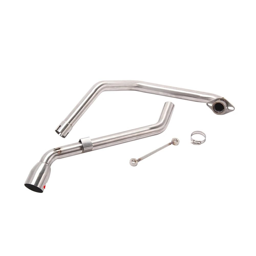 BIKKJBK Motorrad Schalldämpfer Slip On Für FZS150 FZS 150 Motorrad Auspuff Verbindung Mitte Vorne Link Rohr Moto Schalldämpfer Ändern 51 MM Fahrrad Rohr BIKKJBK Motorrad Schalldämpfer Slip On Für FZS150 FZS 150 Motorrad Auspuff Verbindung Mitte Vorne Link Rohr Moto Schalldämpfer Ändern 51 MM Fahrrad Rohr von BIKKJBK