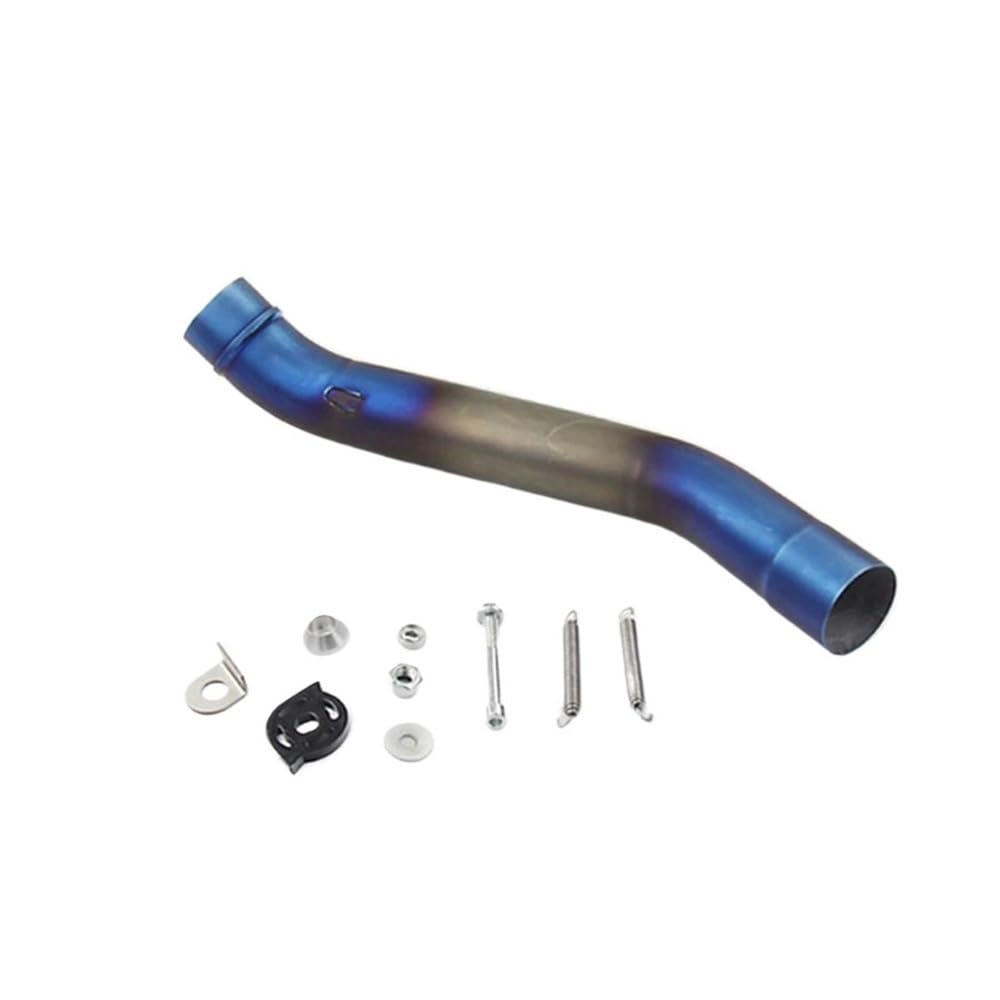 BIKKJBK Motorrad Schalldämpfer Slip-On Für Z750 Z 750 2007–2014 Motorrad-Auspuffrohr, Motorrad-Mittelverbindungsrohr Aus Edelstahl BIKKJBK Motorrad Schalldämpfer Slip-On Für Z750 Z 750 2007–2014 Motorrad-Auspuffrohr, Motorrad-Mittelverbindungsrohr Aus Edelstahl von BIKKJBK