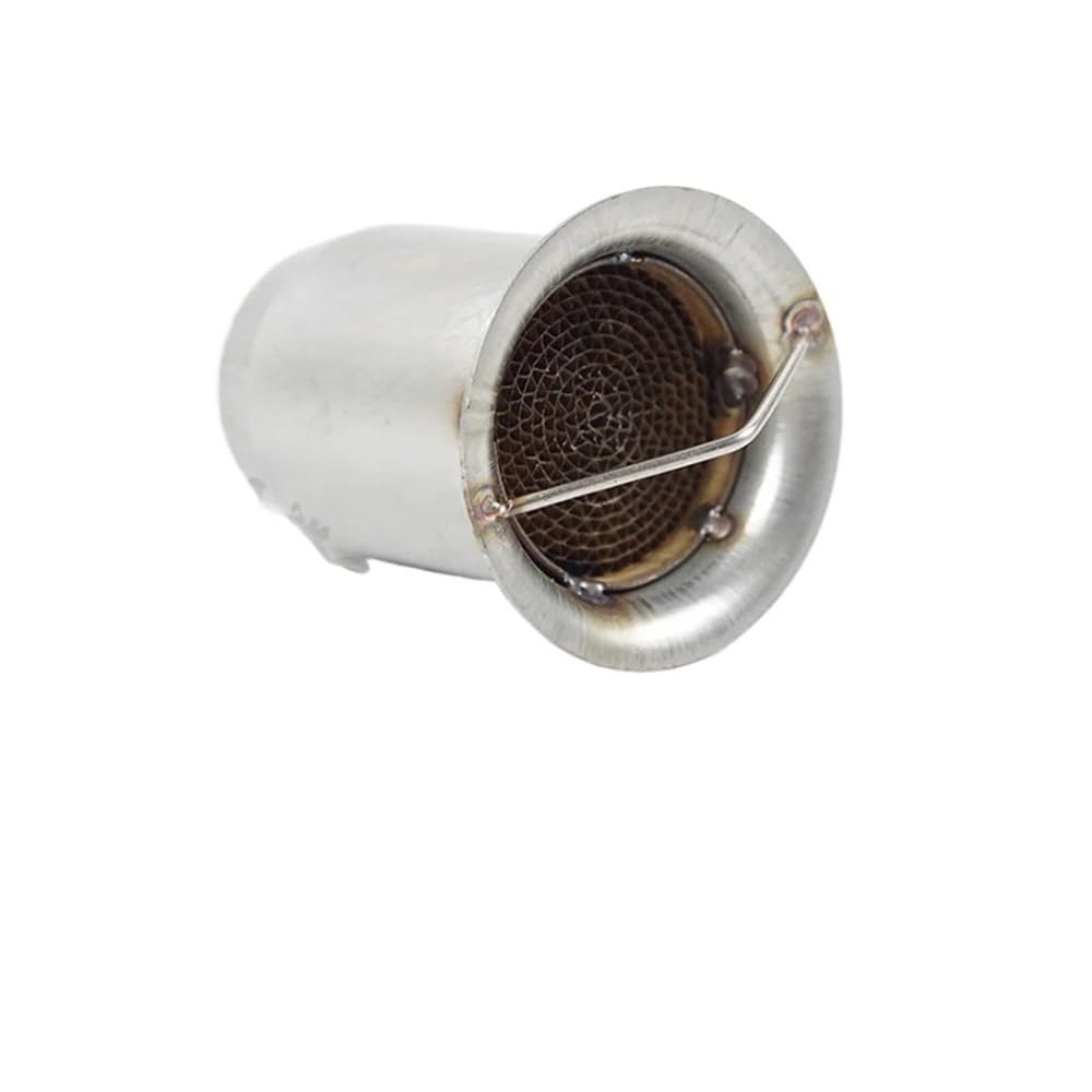 BIKKJBK Motorrad Schalldämpfer Slip On Universal Motorrad 51mm 60mm Schalldämpfer Noise Sound Auspuff Moto Schalldämpfer BIKKJBK Motorrad Schalldämpfer Slip On Universal Motorrad 51mm 60mm Schalldämpfer Noise Sound Auspuff Moto Schalldämpfer von BIKKJBK