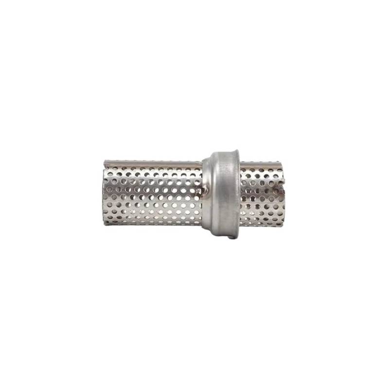 BIKKJBK Motorrad Schalldämpfer Slip On Universal Motorrad 51mm 60mm Schalldämpfer Noise Sound Eliminator Auspuff Flow Moto Schalldämpfer von BIKKJBK
