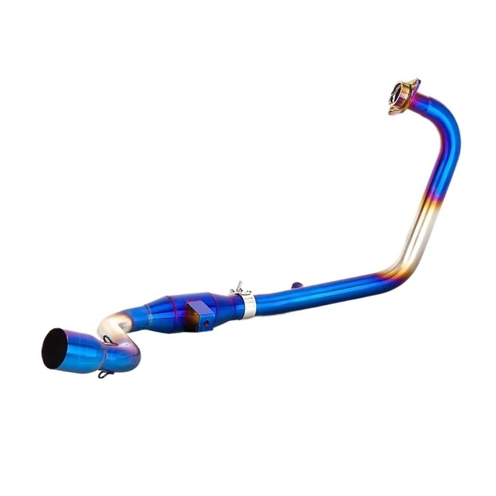 BIKKJBK Motorrad Schalldämpfer Slip-on Für GIXXER155 GSX150F SF155 Motorrad Auspuff Vorne Link Header Rohr Verbinden Rohr 51mm BIKKJBK Motorrad Schalldämpfer Slip-on Für GIXXER155 GSX150F SF155 Motorrad Auspuff Vorne Link Header Rohr Verbinden Rohr 51mm von BIKKJBK