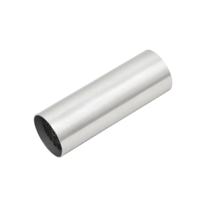 BIKKJBK Motorrad Schalldämpfer Universal 35/42/45/48/50 53mm Motorrad Vorne Mitte Rohr Moto Auspuff Schalldämpfer Lärm Sound Stille von BIKKJBK