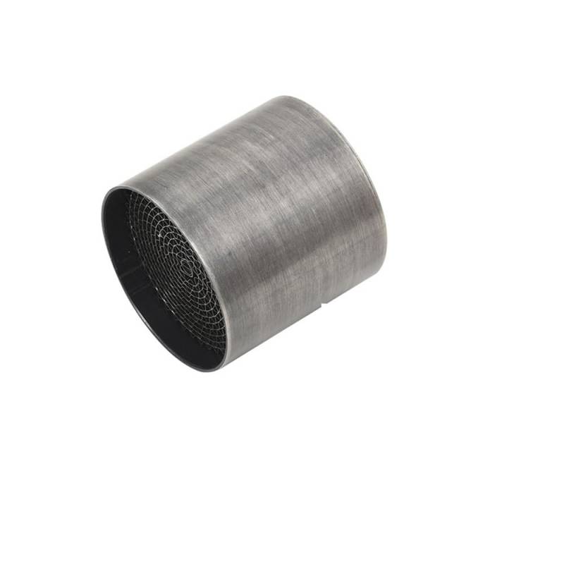 BIKKJBK Motorrad Schalldämpfer Universal 35mm 42mm 48mm 53mm Schalldämpfer Schalldämpfer Metall Motorrad Auspuff Vorne Mitte Link Rohr von BIKKJBK