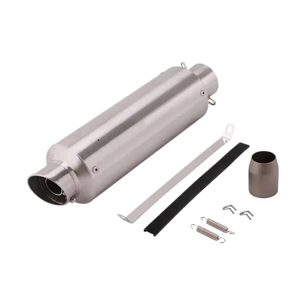 BIKKJBK Motorrad Schalldämpfer Universal 51MM Motorrad Auspuff Schalldämpfer Rohr Für Er6n Sv650 Z800 Für R1 Cb650f Cb1000r Cbr250r BIKKJBK Motorrad Schalldämpfer Universal 51MM Motorrad Auspuff Schalldämpfer Rohr Für Er6n Sv650 Z800 Für R1 Cb650f Cb1000r Cbr250r von BIKKJBK