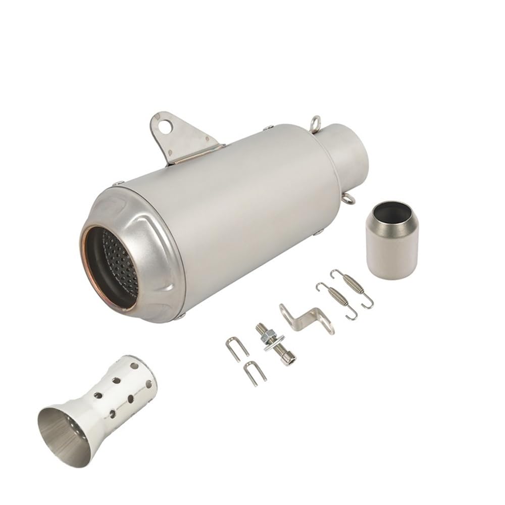 BIKKJBK Motorrad Schalldämpfer Universal 51MM Motorrad LV-10 Auspuffrohr Schalldämpfer Für Z700 Z900 RS Für NI&nja 400 Z400 S1000 XR GSX 250R BIKKJBK Motorrad Schalldämpfer Universal 51MM Motorrad LV-10 Auspuffrohr Schalldämpfer Für Z700 Z900 RS Für NI&nja 400 Z400 S1000 XR GSX 250R von BIKKJBK