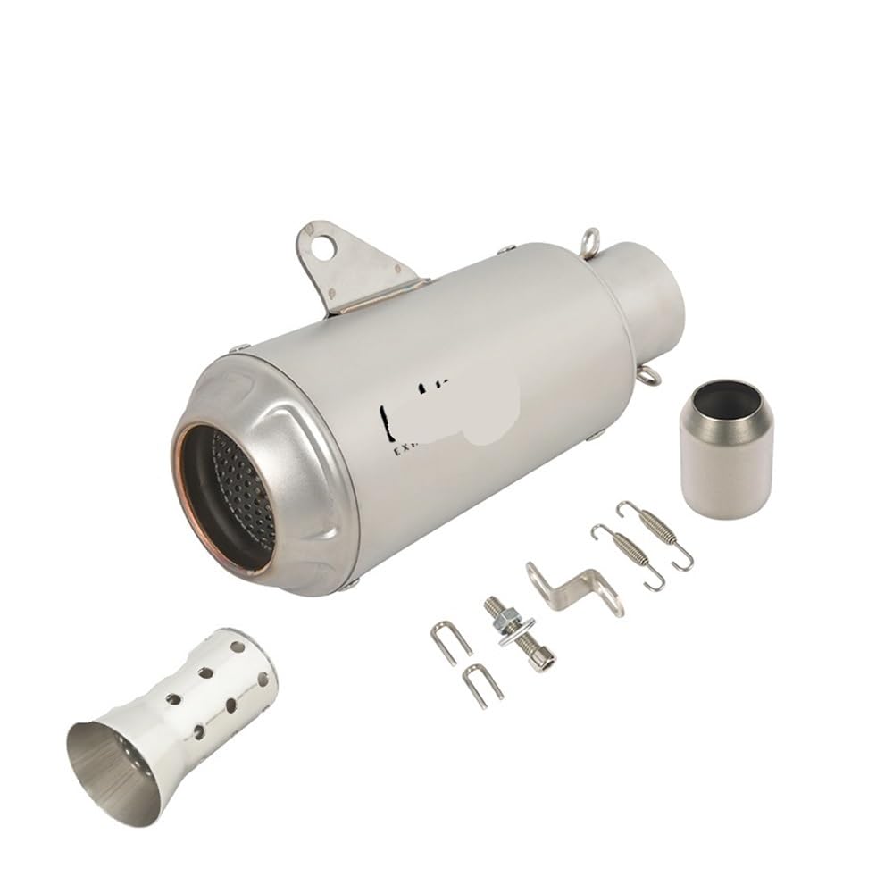 BIKKJBK Motorrad Schalldämpfer Universal 51MM Motorrad LV-10 Auspuffrohr Schalldämpfer Für Z700 Z900 RS Für NI&nja 400 Z400 S1000 XR GSX 250R BIKKJBK Motorrad Schalldämpfer Universal 51MM Motorrad LV-10 Auspuffrohr Schalldämpfer Für Z700 Z900 RS Für NI&nja 400 Z400 S1000 XR GSX 250R von BIKKJBK