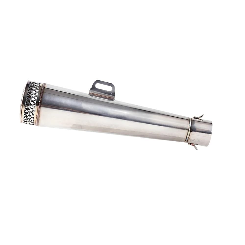 BIKKJBK Motorrad Schalldämpfer Universal 51mm 60mm Motorrad Auspuff Schalldämpfer Modifizierte Auspuff Edelstahl Carbon Fiber Meisten Motorrad BIKKJBK Motorrad Schalldämpfer Universal 51mm 60mm Motorrad Auspuff Schalldämpfer Modifizierte Auspuff Edelstahl Carbon Fiber Meisten Motorrad von BIKKJBK