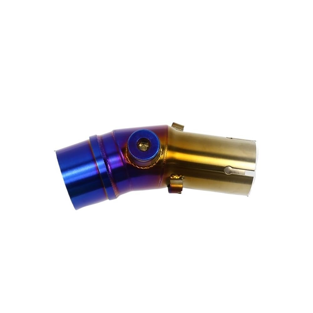 BIKKJBK Motorrad Schalldämpfer Universal 51mm Motorrad Auspuff Mitte Edelstahl Mitte Link Rohr Für ER6N Für Ninjia 250 Z250 Z250SL R3 BIKKJBK Motorrad Schalldämpfer Universal 51mm Motorrad Auspuff Mitte Edelstahl Mitte Link Rohr Für ER6N Für Ninjia 250 Z250 Z250SL R3 von BIKKJBK