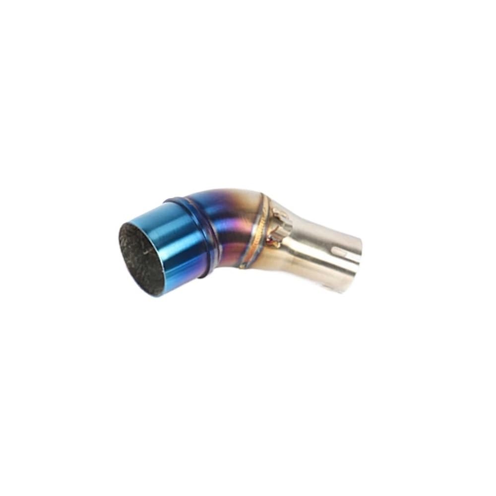 BIKKJBK Motorrad Schalldämpfer Universal 51mm Motorrad Auspuff Mitte Edelstahl Mitte Link Rohr Für ER6N Für Ninjia 250 Z250 Z250SL R3 BIKKJBK Motorrad Schalldämpfer Universal 51mm Motorrad Auspuff Mitte Edelstahl Mitte Link Rohr Für ER6N Für Ninjia 250 Z250 Z250SL R3 von BIKKJBK