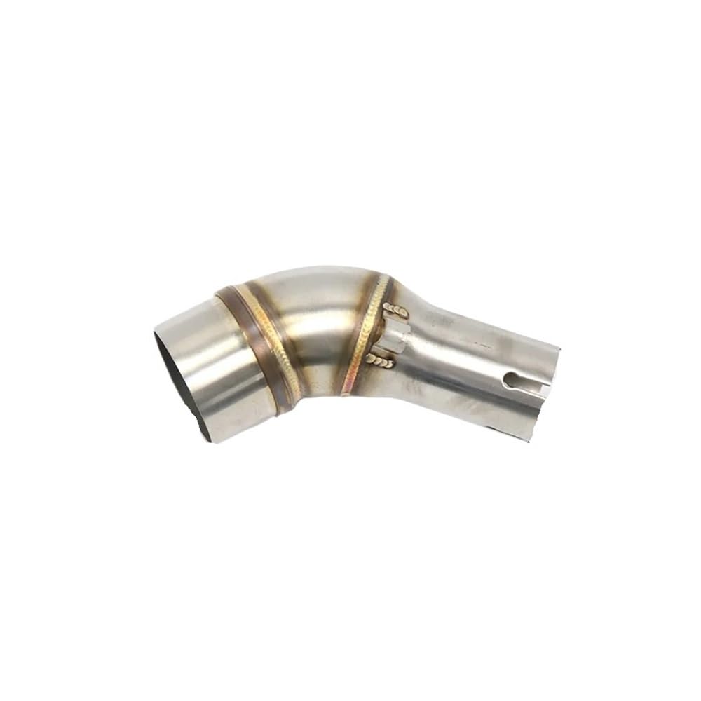 BIKKJBK Motorrad Schalldämpfer Universal 51mm Motorrad Auspuff Mitte Edelstahl Mitte Link Rohr Für ER6N Für Ninjia 250 Z250 Z250SL R3 BIKKJBK Motorrad Schalldämpfer Universal 51mm Motorrad Auspuff Mitte Edelstahl Mitte Link Rohr Für ER6N Für Ninjia 250 Z250 Z250SL R3 von BIKKJBK