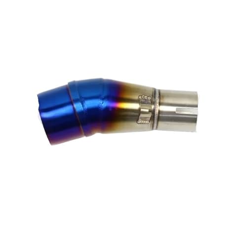 BIKKJBK Motorrad Schalldämpfer Universal 51mm Motorrad Auspuff Mitte Edelstahl Mitte Link Rohr Für ER6N Für Ninjia 250 Z250 Z250SL R3 BIKKJBK Motorrad Schalldämpfer Universal 51mm Motorrad Auspuff Mitte Edelstahl Mitte Link Rohr Für ER6N Für Ninjia 250 Z250 Z250SL R3 von BIKKJBK