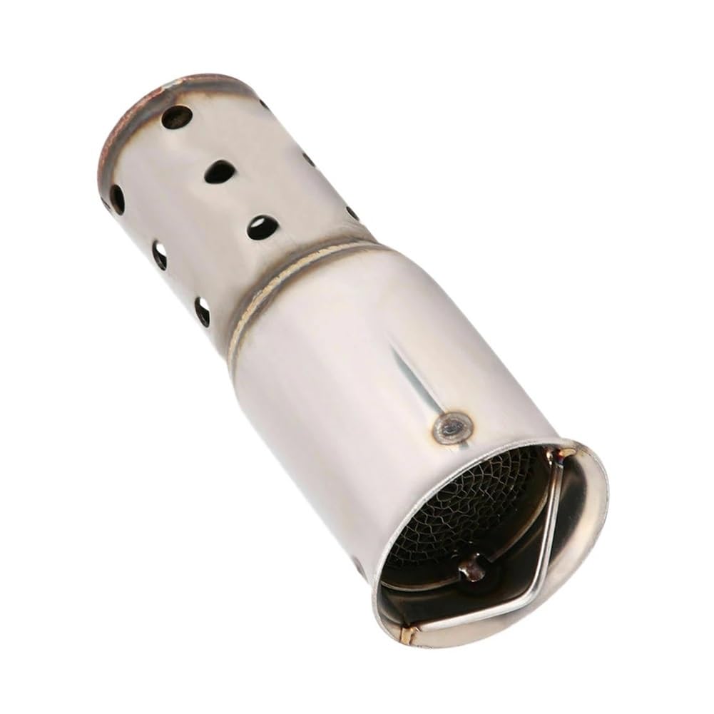 BIKKJBK Motorrad Schalldämpfer Universal 51mm Motorrad Auspuff Schalldämpfer Rohr Noise Sound Eliminator Auspuffrohr Schalldämpfer BIKKJBK Motorrad Schalldämpfer Universal 51mm Motorrad Auspuff Schalldämpfer Rohr Noise Sound Eliminator Auspuffrohr Schalldämpfer von BIKKJBK