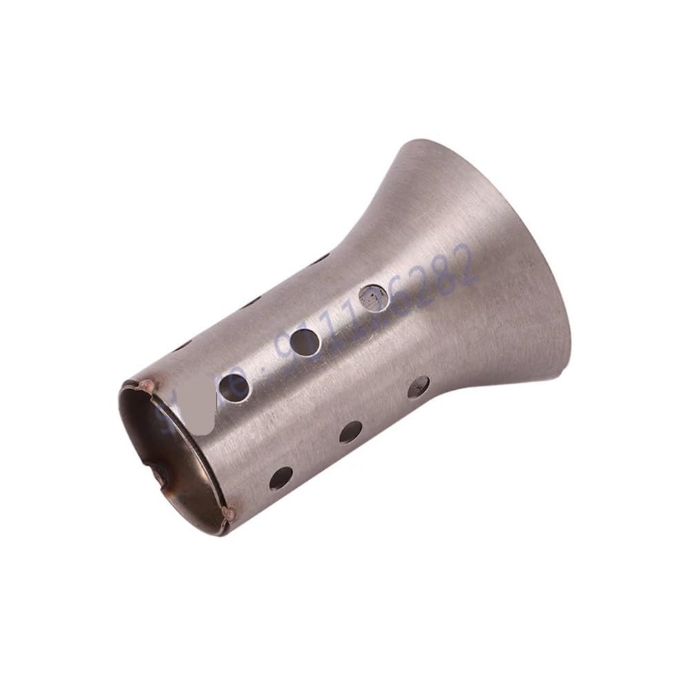 BIKKJBK Motorrad Schalldämpfer Universal 51mm Motorrad Auspuffrohr 51mm Schalldämpfereinsatz 60mm Eliminiert Lärm BIKKJBK Motorrad Schalldämpfer Universal 51mm Motorrad Auspuffrohr 51mm Schalldämpfereinsatz 60mm Eliminiert Lärm von BIKKJBK