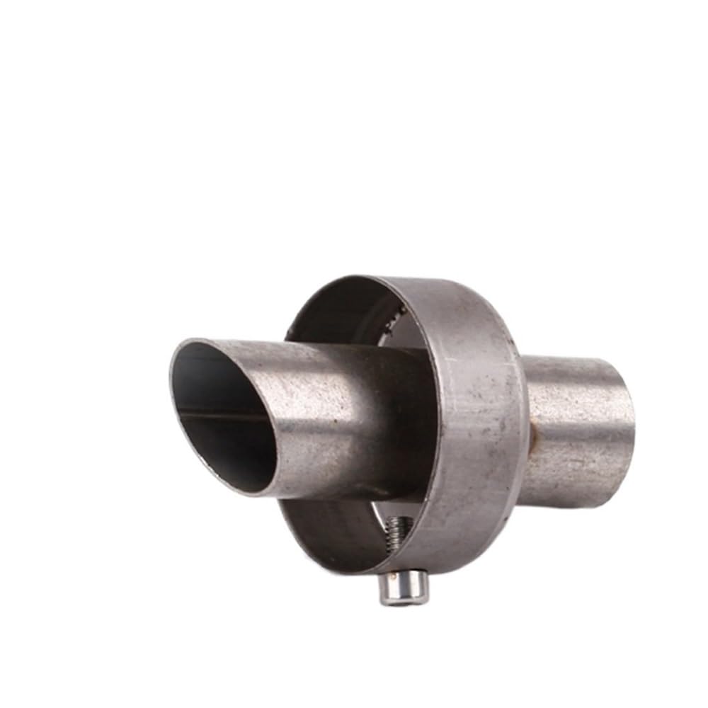 BIKKJBK Motorrad Schalldämpfer Universal Front Mid End Für Motorrad Auspuff Schalldämpfer Noise Sound Eliminator von BIKKJBK