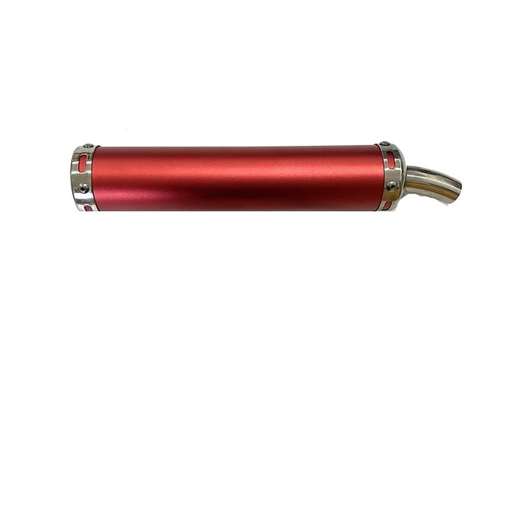 BIKKJBK Motorrad Schalldämpfer Universal Metall 60x280mm Lange Motorrad Auspuff Schalldämpfer 2-takt Schalldämpfer Für 50cc-240cc BIKKJBK Motorrad Schalldämpfer Universal Metall 60x280mm Lange Motorrad Auspuff Schalldämpfer 2-takt Schalldämpfer Für 50cc-240cc von BIKKJBK
