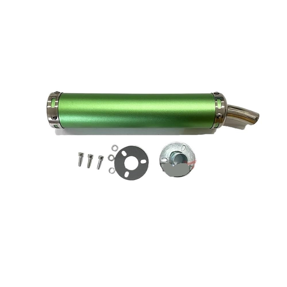 BIKKJBK Motorrad Schalldämpfer Universal Metall 60x280mm Lange Motorrad Auspuff Schalldämpfer 2-takt Schalldämpfer Für 50cc-240cc BIKKJBK Motorrad Schalldämpfer Universal Metall 60x280mm Lange Motorrad Auspuff Schalldämpfer 2-takt Schalldämpfer Für 50cc-240cc von BIKKJBK