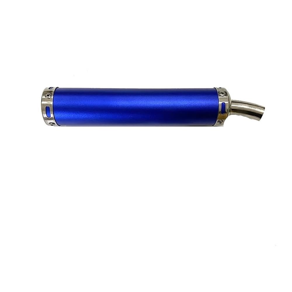BIKKJBK Motorrad Schalldämpfer Universal Metall 60x280mm Lange Motorrad Auspuff Schalldämpfer 2-takt Schalldämpfer Für 50cc-240cc BIKKJBK Motorrad Schalldämpfer Universal Metall 60x280mm Lange Motorrad Auspuff Schalldämpfer 2-takt Schalldämpfer Für 50cc-240cc von BIKKJBK