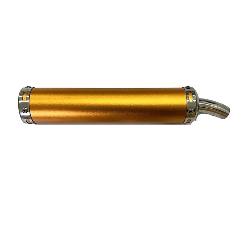 BIKKJBK Motorrad Schalldämpfer Universal Metall 60x280mm Lange Motorrad Auspuffrohr Schalldämpfer 2stoke Schalldämpfer Für 50cc-240cc BIKKJBK Motorrad Schalldämpfer Universal Metall 60x280mm Lange Motorrad Auspuffrohr Schalldämpfer 2stoke Schalldämpfer Für 50cc-240cc von BIKKJBK