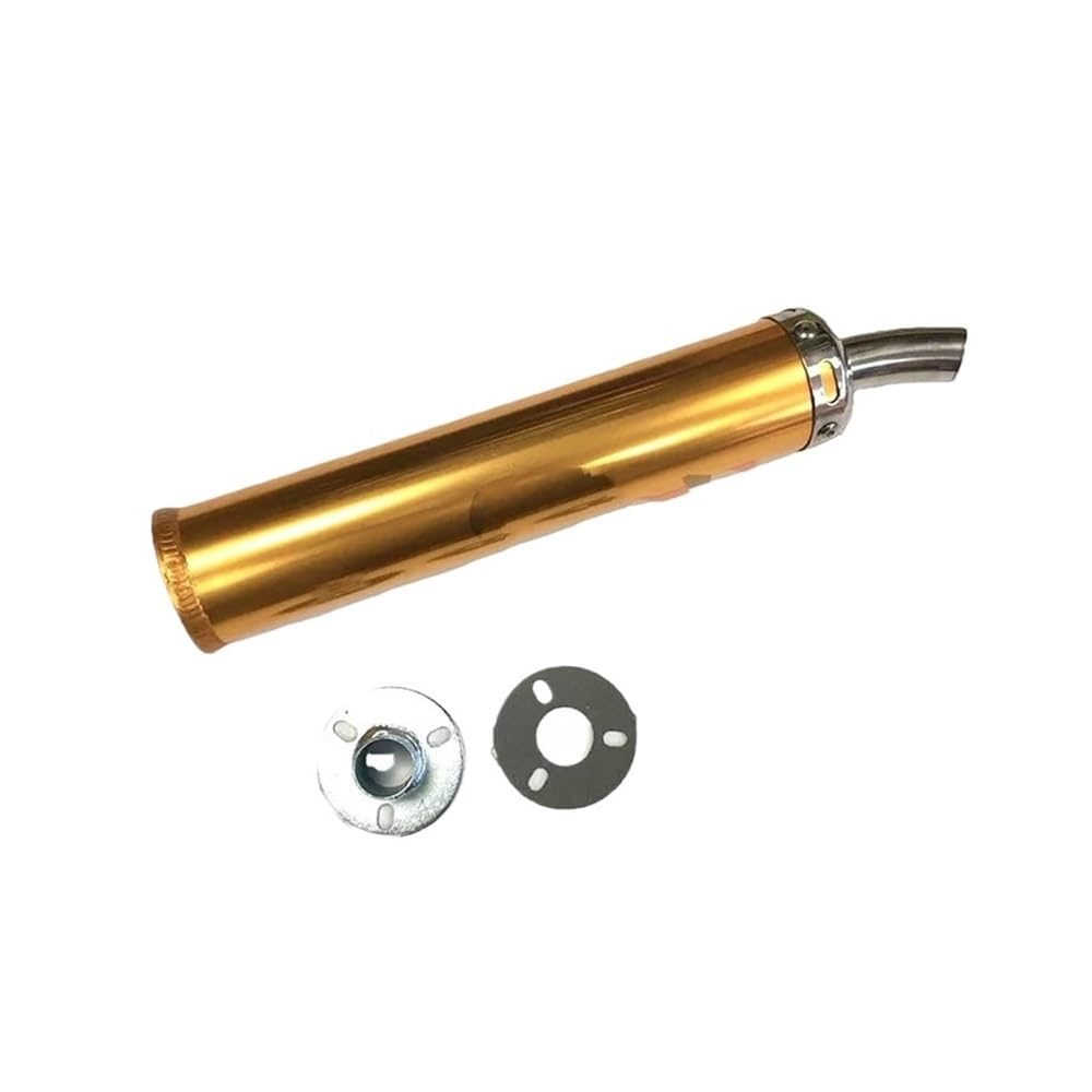 BIKKJBK Motorrad Schalldämpfer Universal Metall 60x280mm Lange Motorrad Auspuffrohr Schalldämpfer 2stoke Schalldämpfer Für 50cc-240cc BIKKJBK Motorrad Schalldämpfer Universal Metall 60x280mm Lange Motorrad Auspuffrohr Schalldämpfer 2stoke Schalldämpfer Für 50cc-240cc von BIKKJBK