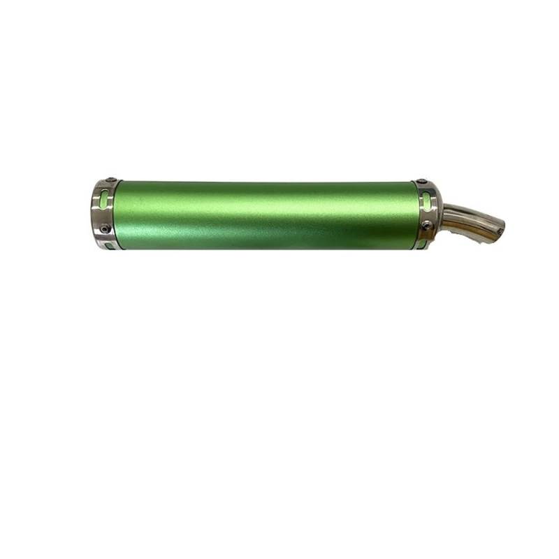 BIKKJBK Motorrad Schalldämpfer Universal Metall 60x280mm Lange Motorrad Auspuffrohr Schalldämpfer 2stoke Schalldämpfer Für 50cc-240cc von BIKKJBK